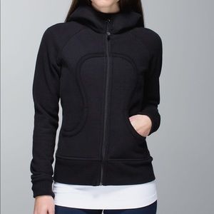 black lululemon scuba hoodie